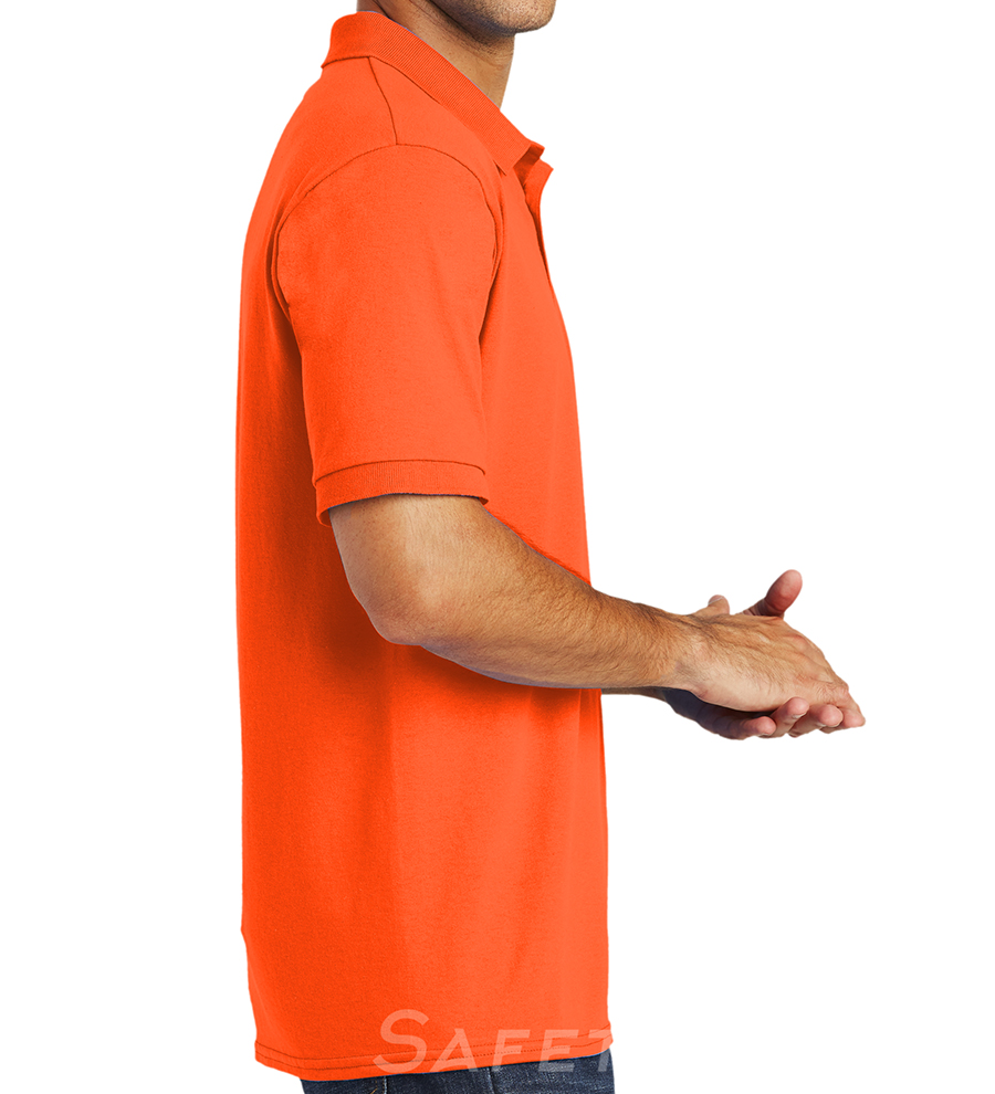 orange safety shirt